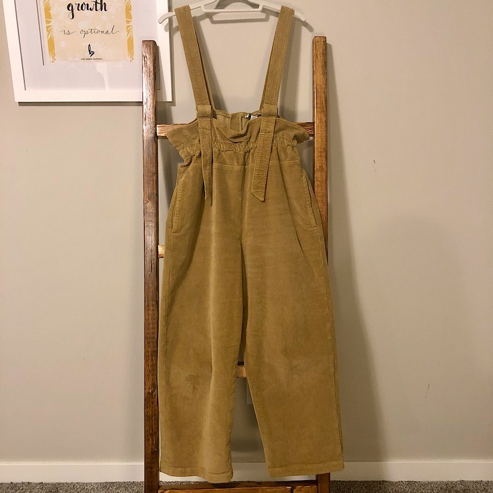 American Eagle Corduroy Overalls